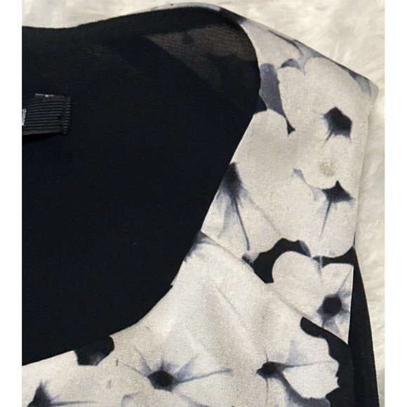 APT. 9 Sleeveless Floral Blouse w/Lining 100% Polyester Women's Size PM (READ) - Picture 9 of 16